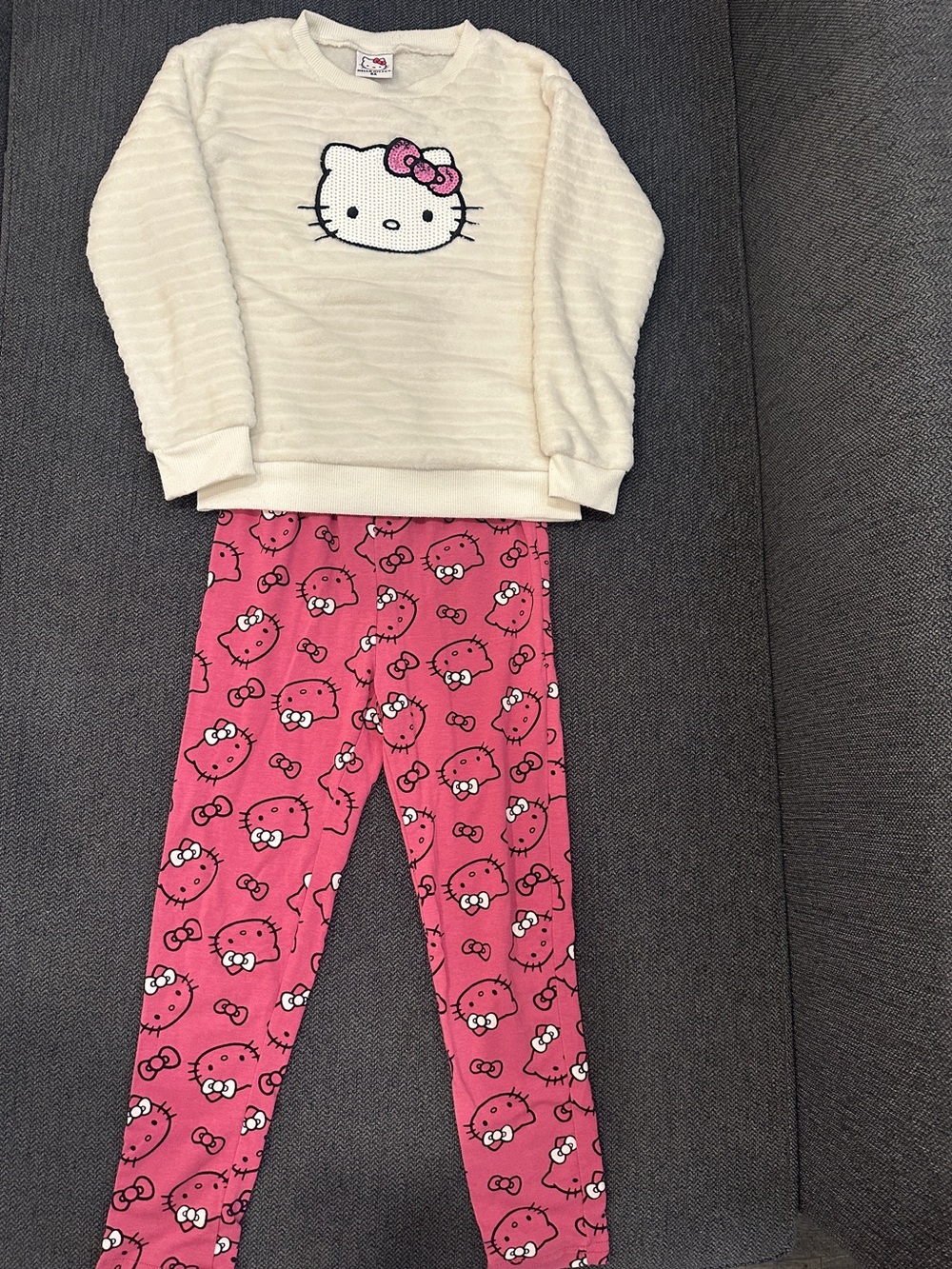 Hello Kitty Girls Matching Set Sweatshirt & Leggings Size 6X